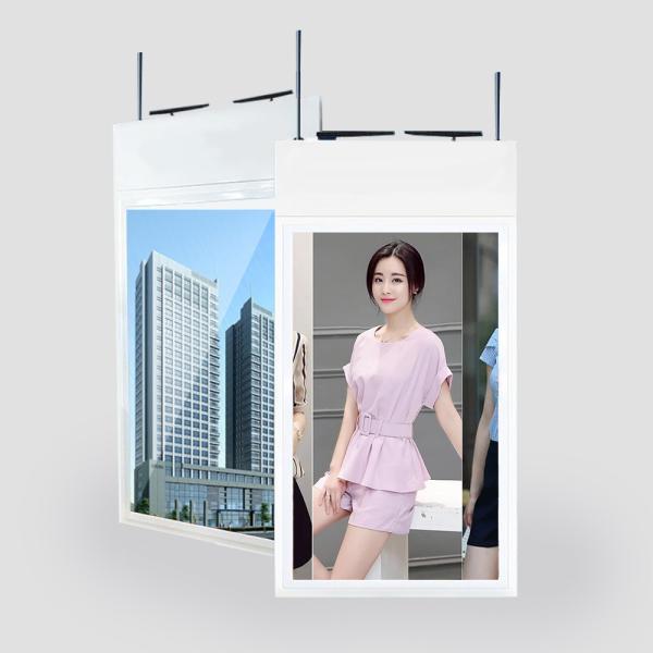 43 Inch Double Sided Digital Signage High Brightness Thin For Clothing Store