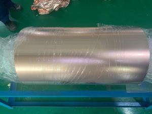 Wholesale Rolled Copper Foil For Conductive Tape , Custom Inner Diameter Copper Foil Sheet Roll from china suppliers