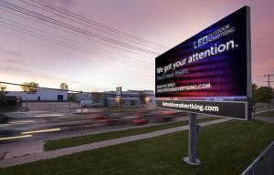 Wholesale Electronics Digital LED Billboards High Brightness Advertising P8 Outdoor Full Color from china suppliers