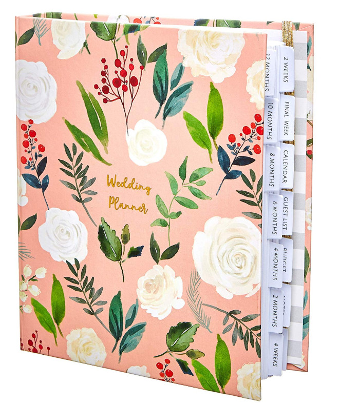 Custom Size Wedding Planner And Organizer Lined Inner Printing Beautiful Cover