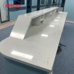 ISO14001 Durable Hospital Lab Furniture , Stone Medical Nursing Station