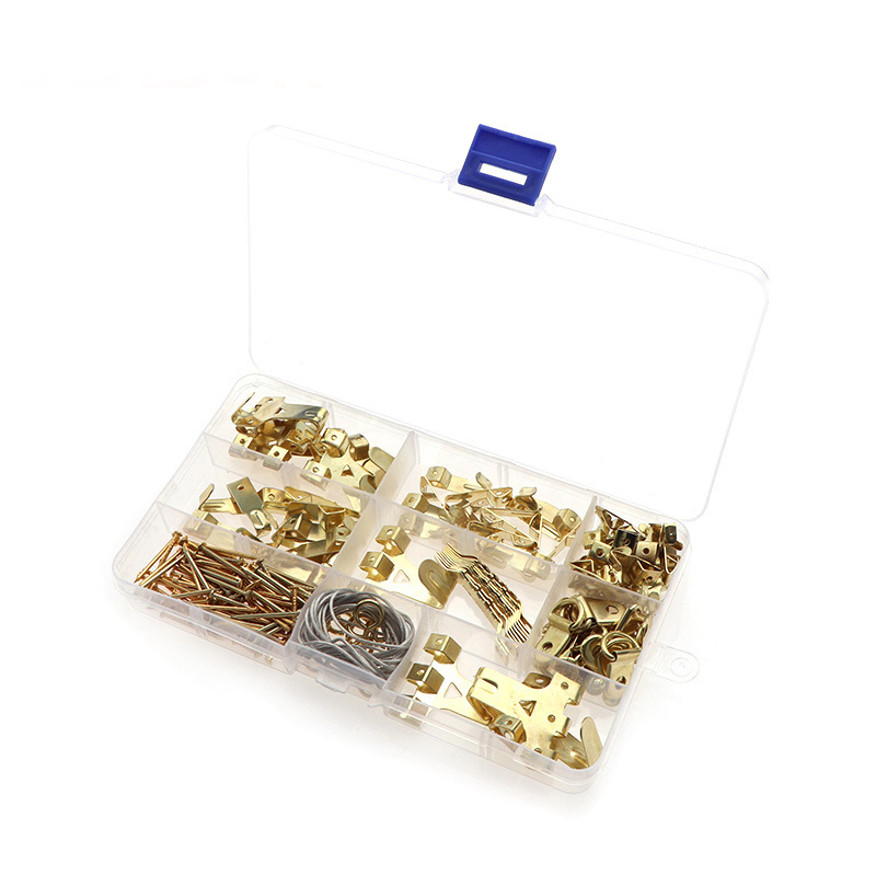 Sheet Metal Stamping Steel Small Sawtooth Nailess Silver Hardware Kit For Wood Frame
