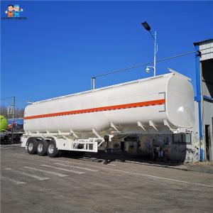 Wholesale 3 Axles Petroleum Tanker Truck Trailer 60000 Liters 6 Compartments Exported To Mauritania from china suppliers
