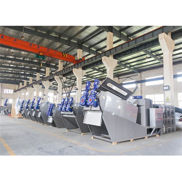 Treating Sludge Screw Filter Press Machine