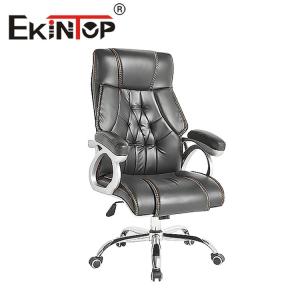 Wholesale High Back Armrest Luxury Swivel Leather Chairs Ergonomic Office Chair from china suppliers