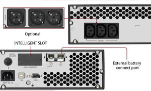 Wholesale 5.4kW 6KVA Rack Mount UPS DC Pure Sine Wave Data Center Rack Ups from china suppliers