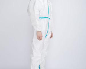 Wholesale Ppe Long Sleeve Disposable Chemical Suit Clothing Medical Grade from china suppliers