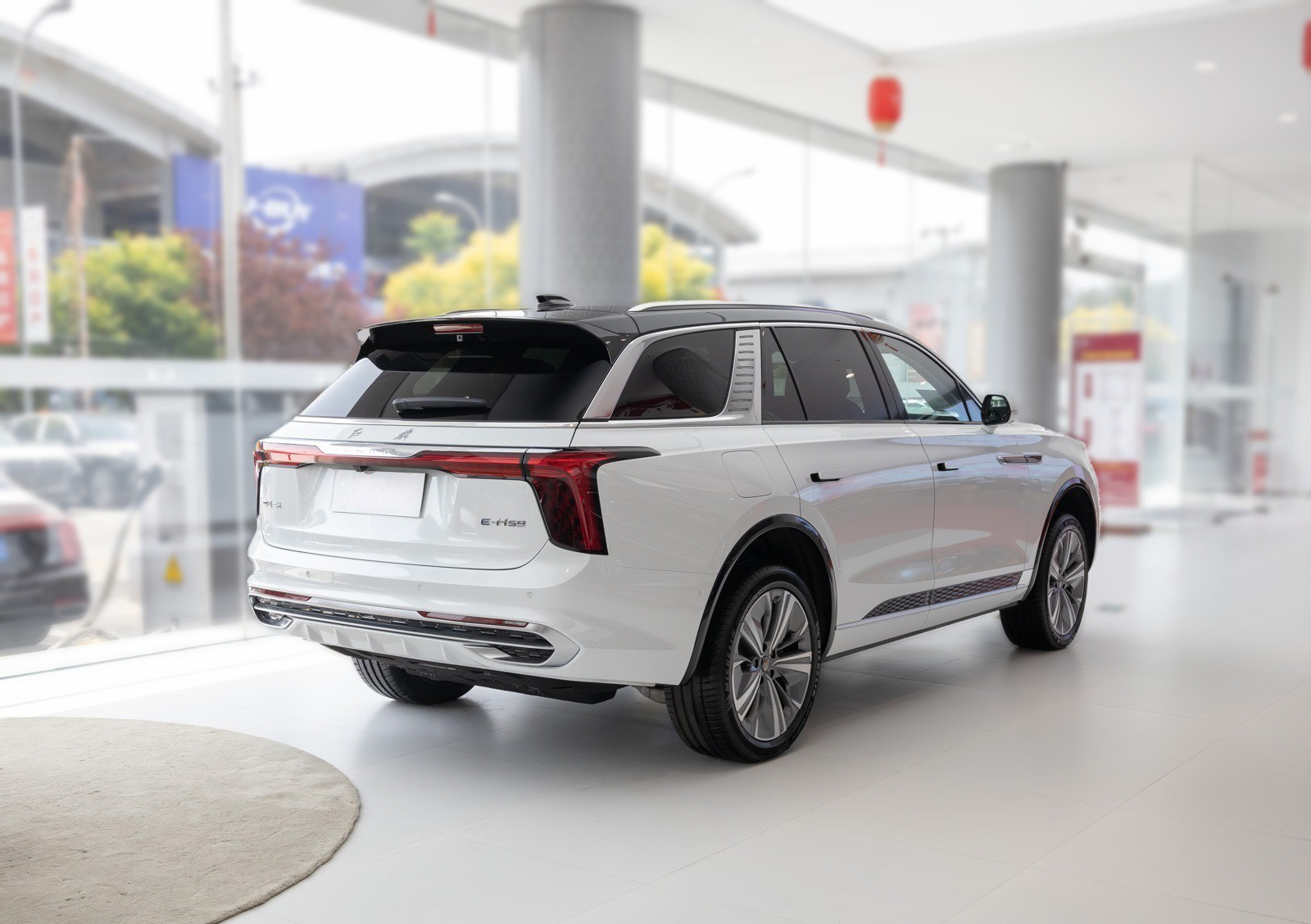 Large SUV new electric car high speed electric r Hongqi Hongqi E-HS9 2022 660km Qichang six-seater version