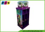 Purple Full Color Printing Cardboard Floor Displays FSDU For Fairy Toys Items