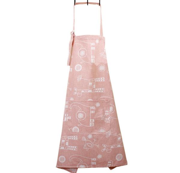 Eco Friendly Waxed Canvas Waist Apron , Restaurant Server Aprons Esthetician