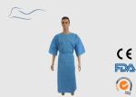 Microporpus Disposable Patient Gowns PP Material Neck / Waist Ties Type