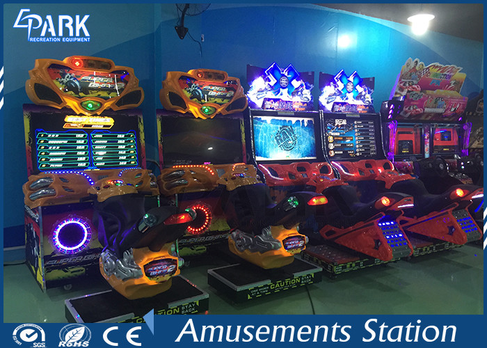 42 Inch Screen Electronic Arcade Racing Game Machine For Entertainment Center