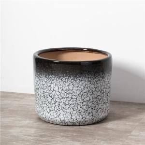 Wholesale High quality custom cylinder succulent cactus pot indoor outdoor macetas ceramic planting plant pots for balcony from china suppliers