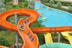 220 M3/H 12mm Fiberglass Water Park Slide For Children Water Park Play Equipment