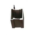 Interior Thermal Break Windows 2.0mm Powder Coated Aluminium Extrusions