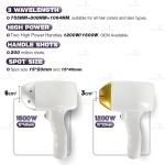 2 Handles Oem Diode Laser Hair Removal Machine 755nm 808nm 1064nm