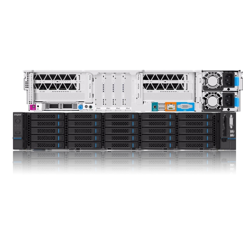 NF8260M6 2U Rackmount Inspur GPU Server 256G 1.8T