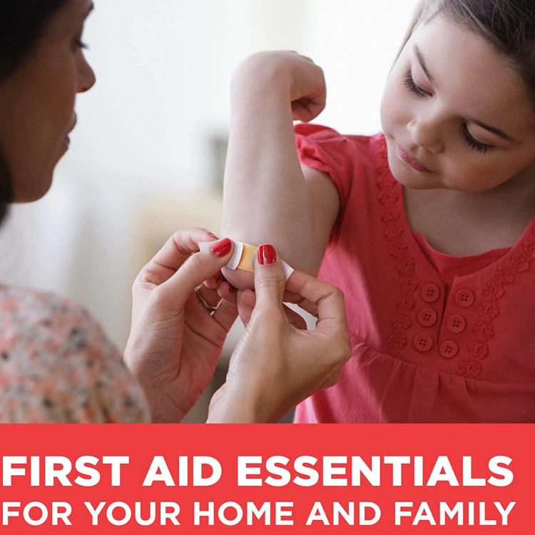 White Professional Plastic Family Portable First Aid Box Home Office