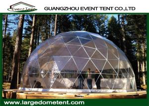Wholesale Transparent PVC Half Sphere Geodesic Dome Tent Outdoor Exhibition Party Tent from china suppliers