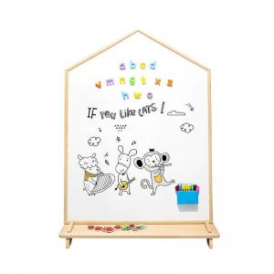 China Big Size Dry Erase Lapboard Removable Kids Drawing Whiteboard With Base on sale