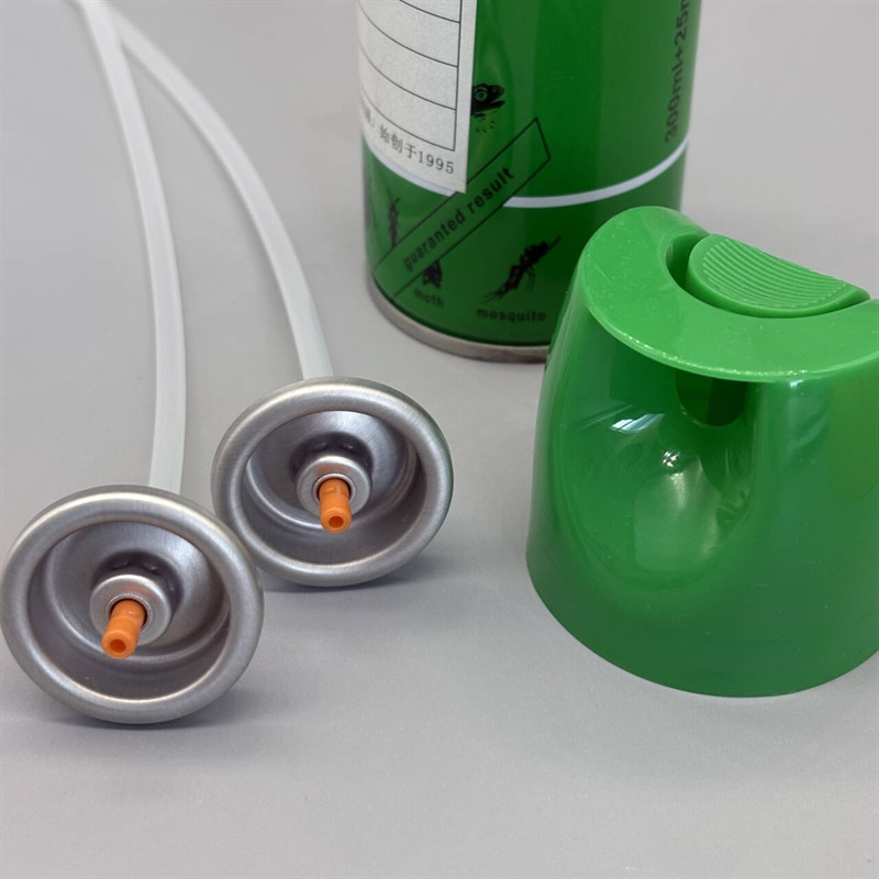 Safe water based insecticide valve actuator for families with child - proof design
