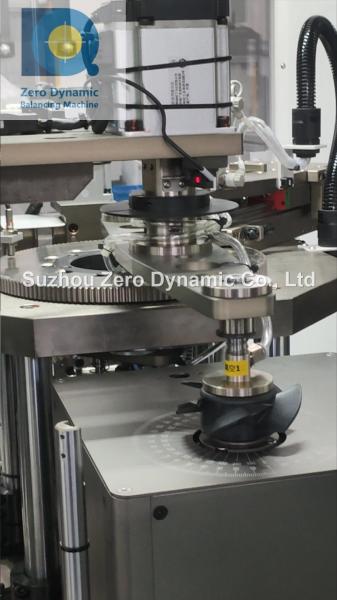 Brushless Plastic Fan Blade Automatic Balancing Machine, Two-station Axial