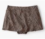 Wholesale Plus Size Tankini Printed Strap Vest Slit Skirt Shorts 2 Piece Swim