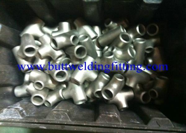Weld Pipe Fittings Duplex Stainless Steel Pipe Tee A815 Uns S31803, S32750,