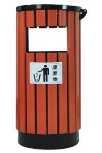 Wholesale 30L Kitchen Recycling Storage Bins , Brown Outdoor Recycling Bin Storage from china suppliers