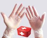 Commercial Smooth Powder Free Vinyl Gloves Medical Use Harmless And Odourless