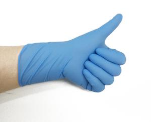 Wholesale Disposable Medical Soft Nitrile Powder Free Gloves Smooth Finish AQL 1.5 from china suppliers