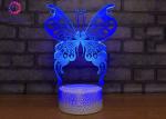 Butterfly Lamps for Girls Bedroom Baby Night Light Butterfly 7 Colors Change