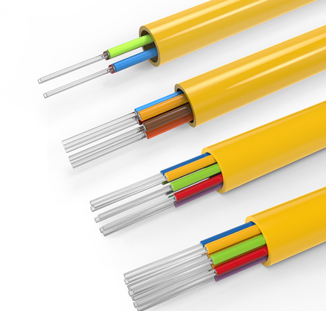 Indoor FTTX Fanout G652D Single Mode Fiber Bundle 4 6 8 12 Core