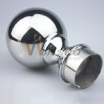 Grade 304 316 Inox Staircase Fittings 80mm Dia Stainless Steel Decorative