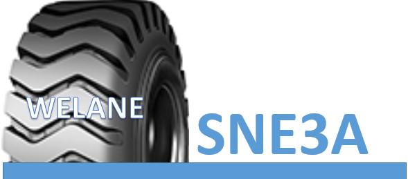 Natural Rubber Off Road Truck Tyres 17.5 - 25 / 18.00 - 25 Black Color Round