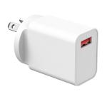 PC Fireproof Portable Fast Charger USB A CU12W 5V2.4A