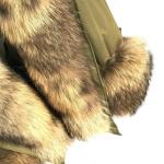 High Quality Thick Warm Raccoon Fur Parka Jackets Fashion Winter Down Padded