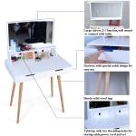 51.18inch Bedroom Makeup Table