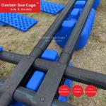 High Flexibility Fishing Trap Net Cage , Hdpe Fish Cage Corrosion Resistance