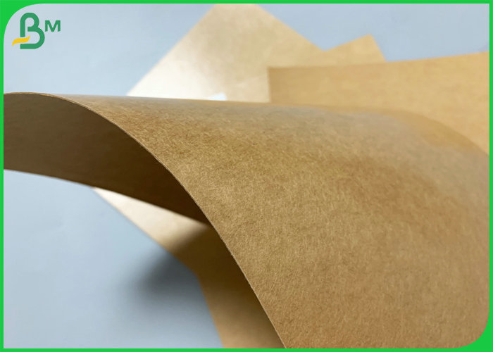 Food Grade Brown Kraft Paper 270gsm With 15gsm PE Coated For Dry Food Box 