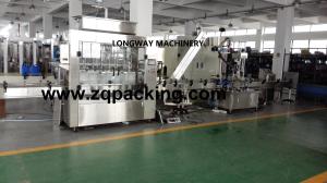 Wholesale muti-head automatic antifreeze bottle filling capping labeling machine from china suppliers