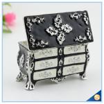 European Style Large Storage Desk Shape Trinket Box Creative Retro Jewelry Box