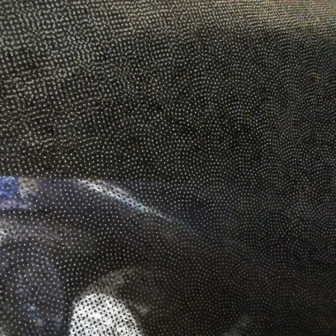 PA/PES Coated and Dot Fuse Flower Dot 100% Polyester Nonwoven Interlining for Garments