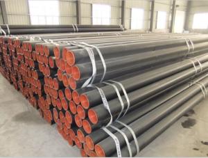 Wholesale ASTM A53 Steel Pipe API 5L Round Black Carbon Steel Seamless Pipes from china suppliers