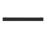 White Black Aluminium Profile Strip Light SMD3030 2835 75 Watt IP20