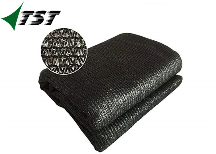 HDPE Knitted Plastic Sun Shade Net , Sun Screen Fabric 1-6m Width