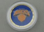 New York KNICKS Basketball Coins With Soft Enamel / Gear Edge