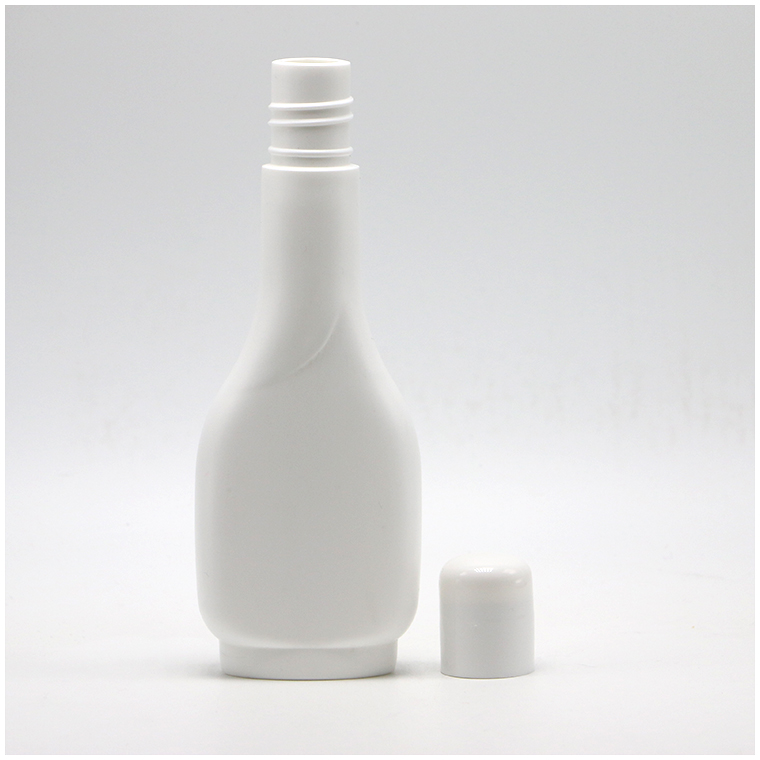 100ml HDPE Flat Liquid Bottle for Gynecological Lotion Versatile Multi-functional