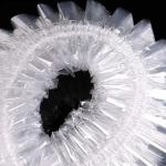 Waterproof Transparent Plastic Shower Cap , disposable hair caps Eco Friendly