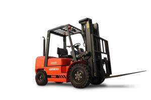 Wholesale 2-3T Diesel Powered Forklift Truck Counterbalance , 3 Wheel Electric Forklift from china suppliers